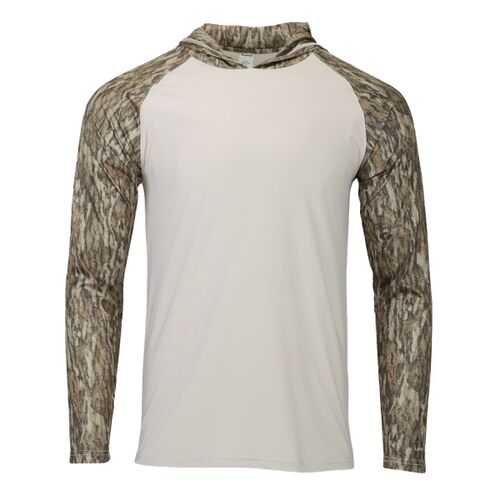 Men's Biloxi Performance Colorblocked Hooded Long Sleeve T-Shirt Thumbnail