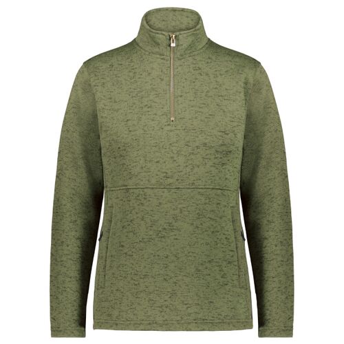 Ladies Alpine Sweater Fleece 1/4 Zip Pullover Thumbnail
