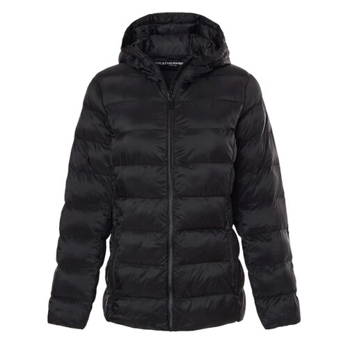 Women's Lightweight Poly-filled Hooded Puffer Jacket Thumbnail