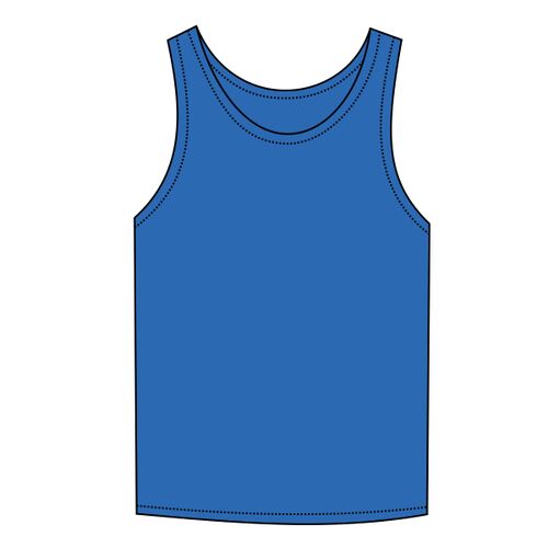 H458 Poly Mesh Athletic Tank Thumbnail