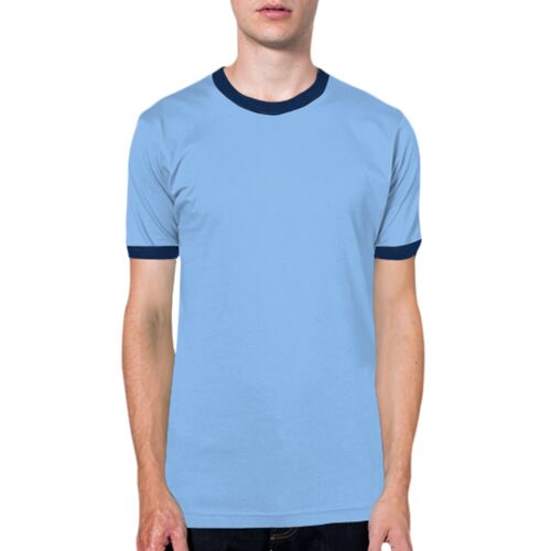 2410 Fine Jersey S/S Ringer T-Shirt Thumbnail
