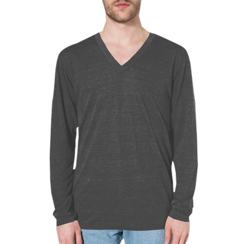 TR476 Tri-Blend L/S V-Neck T-Shirt Thumbnail