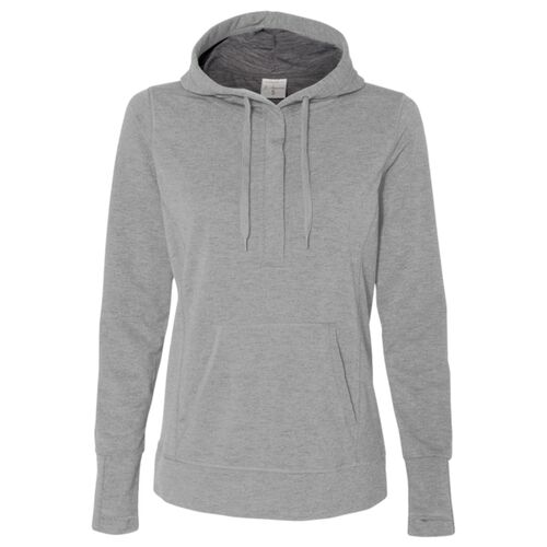 Women’s Omega Stretch Snap-Placket Hooded Sweatshirt Thumbnail