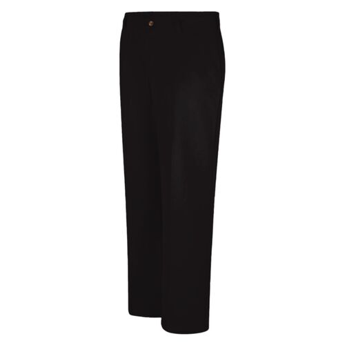 Women's Plain Front Cotton Pants Thumbnail
