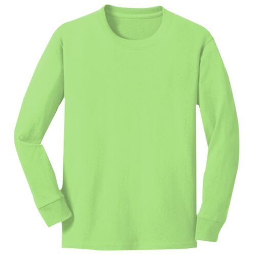 Youth 5.4oz Cotton Long Sleeve T-Shirt Thumbnail
