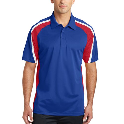 LD- Adult Tricolor Micropique Polo Thumbnail