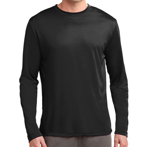 Bill Glass- Men's Poly Long Sleeve T-Shirt Thumbnail