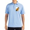 Cutter & Buck Virtue Eco Pique Tile Print Recycled Mens Polo Thumbnail