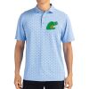 Cutter & Buck Virtue Eco Pique Tile Print Recycled Mens Polo Thumbnail