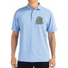 Cutter & Buck Virtue Eco Pique Tile Print Recycled Mens Polo Thumbnail