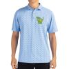 Cutter & Buck Virtue Eco Pique Tile Print Recycled Mens Polo Thumbnail