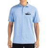 Cutter & Buck Virtue Eco Pique Tile Print Recycled Mens Polo Thumbnail