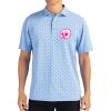 Cutter & Buck Virtue Eco Pique Tile Print Recycled Mens Polo Thumbnail