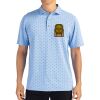 Cutter & Buck Virtue Eco Pique Tile Print Recycled Mens Polo Thumbnail