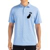 Cutter & Buck Virtue Eco Pique Tile Print Recycled Mens Polo Thumbnail