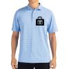 Cutter & Buck Virtue Eco Pique Tile Print Recycled Mens Polo Thumbnail